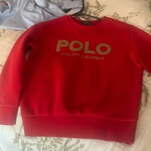 Boys Polo crew neck Sweatshirt